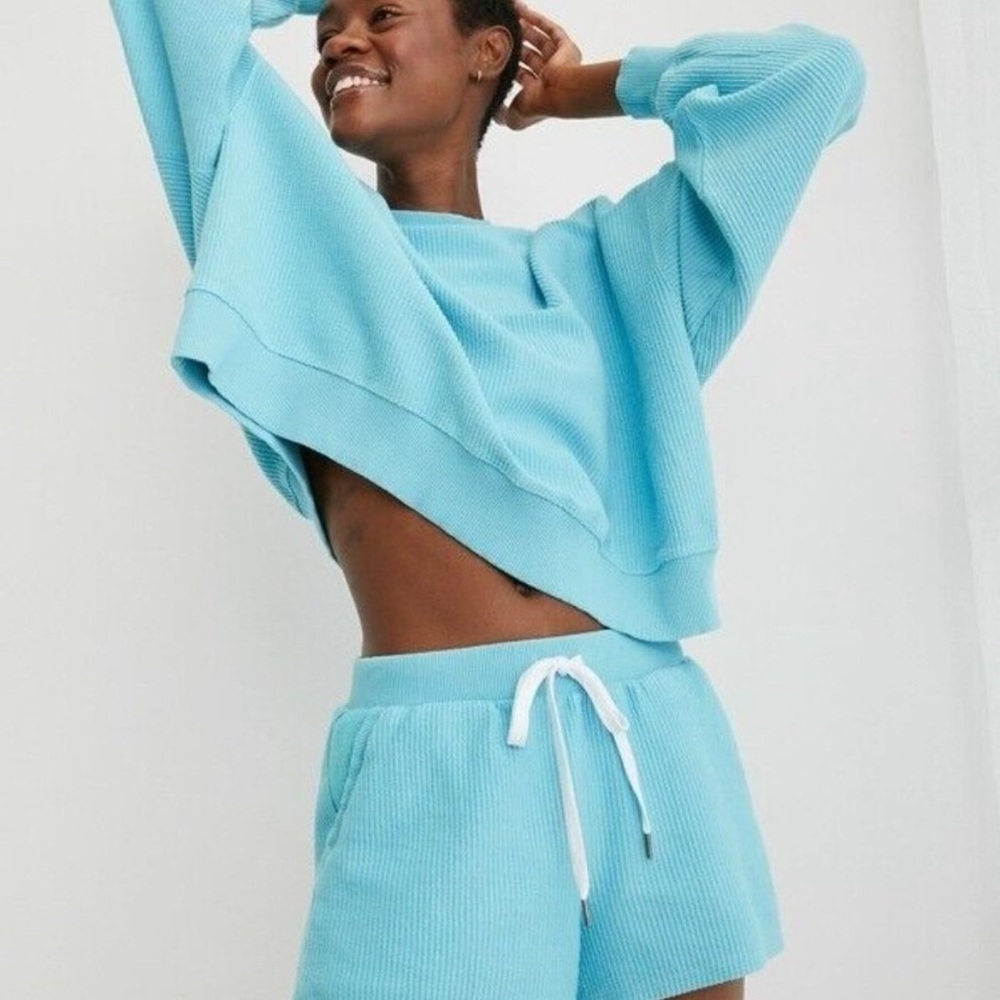Aerie ribbed crewneck